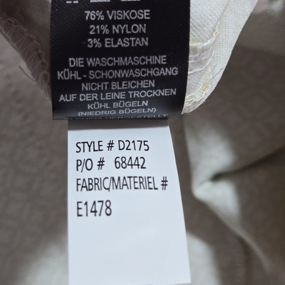 Cynthia Rowley Womens Preppy Clover Geo Print Pull On Capri Crop Pants Size 10 - Picture 7 of 9